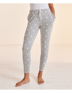 S-SK085-Womens Cuffed Lounge Pants 2
